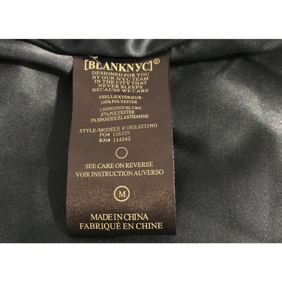 Anthropologie [BlankNYC] Green Plaid Fringe Shacket Jacket - Size Medium - NWT - Picture 11 of 12